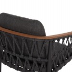 ΠΟΛΥΘΡΟΝΑ ΑΛΟΥΜΙΝΙΟΥ STREAM HM6427.01 ΣΚΟΥΡΟ ΓΚΡΙ ΣΧΟΙΝΙ & OLEFIN 59x63x85Υεκ.