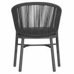 ΠΟΛΥΘΡΟΝΑ ΤΡΑΠΕΖΑΡΙΑΣ XANTION ΗM6472.01 ΓΚΡΙ ΑΛΟΥΜΙΝΙΟ-ΣΧΟΙΝΙ-ΜΑΞΙΛΑΡΙ 59x60x78Υεκ.