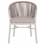 ΠΟΛΥΘΡΟΝΑ ΤΡΑΠΕΖΑΡΙΑΣ XANTION ΗM6472.02 ΛΕΥΚΟ ΑΛΟΥΜΙΝΙΟ--ΣΧΟΙΝΙ-ΜΑΞΙΛΑΡΙ ΑΝΟΙΧΤΟ ΓΚΡΙ 59x60x78Υ