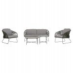 ΣΕΤ ΣΑΛΟΝΙ ΕΞ.ΧΩΡΟΥ 5ΤΜΧ VERMONT HM6504.07 ΜΕΤΑΛΛΟ-ΣΧΟΙΝΙ-ΓΥΑΛΙ--ΠΡΑΣΙΝΟ