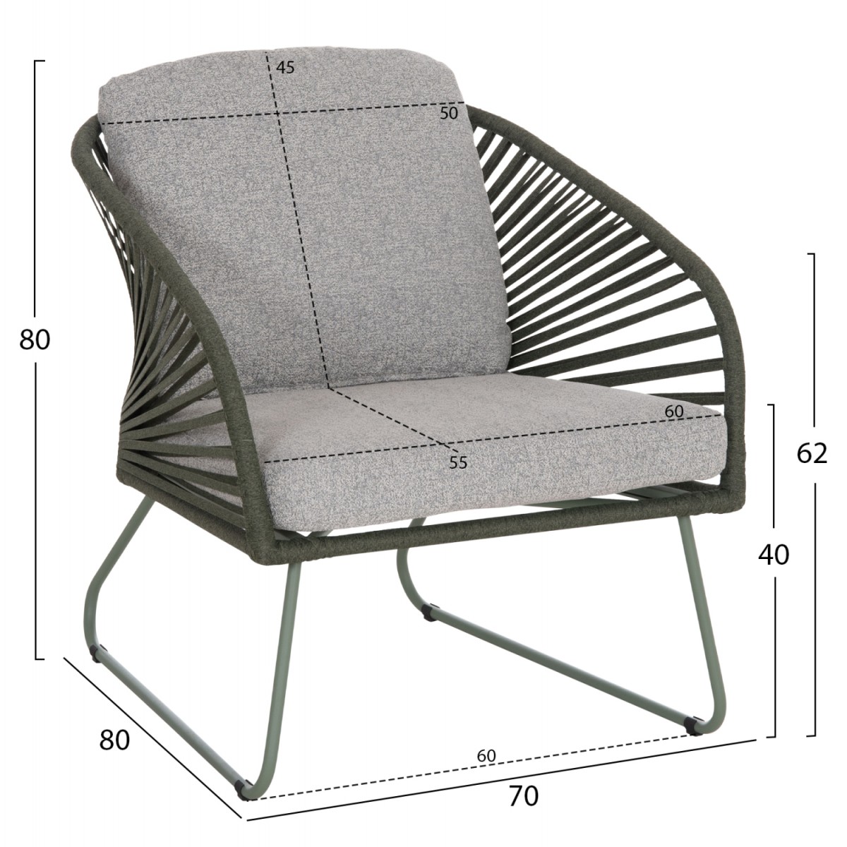 ΣΕΤ ΣΑΛΟΝΙ ΕΞ.ΧΩΡΟΥ 5ΤΜΧ VERMONT HM6504.07 ΜΕΤΑΛΛΟ-ΣΧΟΙΝΙ-ΓΥΑΛΙ--ΠΡΑΣΙΝΟ