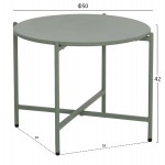 ΣΕΤ ΣΑΛΟΝΙ ΕΞ.ΧΩΡΟΥ 5ΤΜΧ VERMONT HM6504.07 ΜΕΤΑΛΛΟ-ΣΧΟΙΝΙ-ΓΥΑΛΙ--ΠΡΑΣΙΝΟ