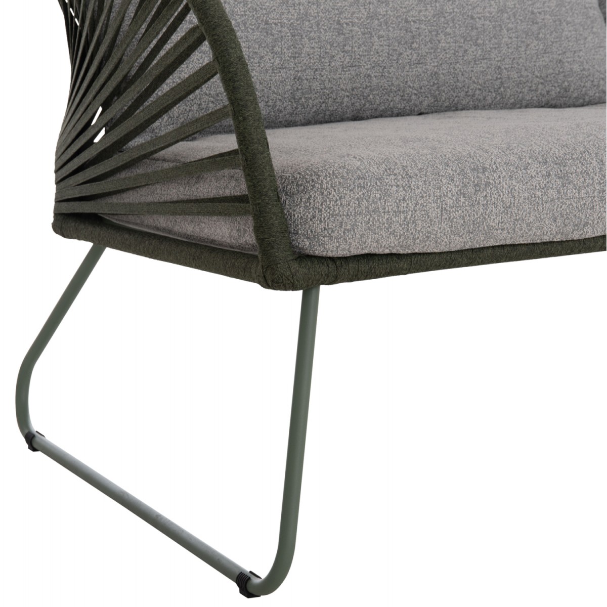 ΣΕΤ ΣΑΛΟΝΙ ΕΞ.ΧΩΡΟΥ 5ΤΜΧ VERMONT HM6504.07 ΜΕΤΑΛΛΟ-ΣΧΟΙΝΙ-ΓΥΑΛΙ--ΠΡΑΣΙΝΟ