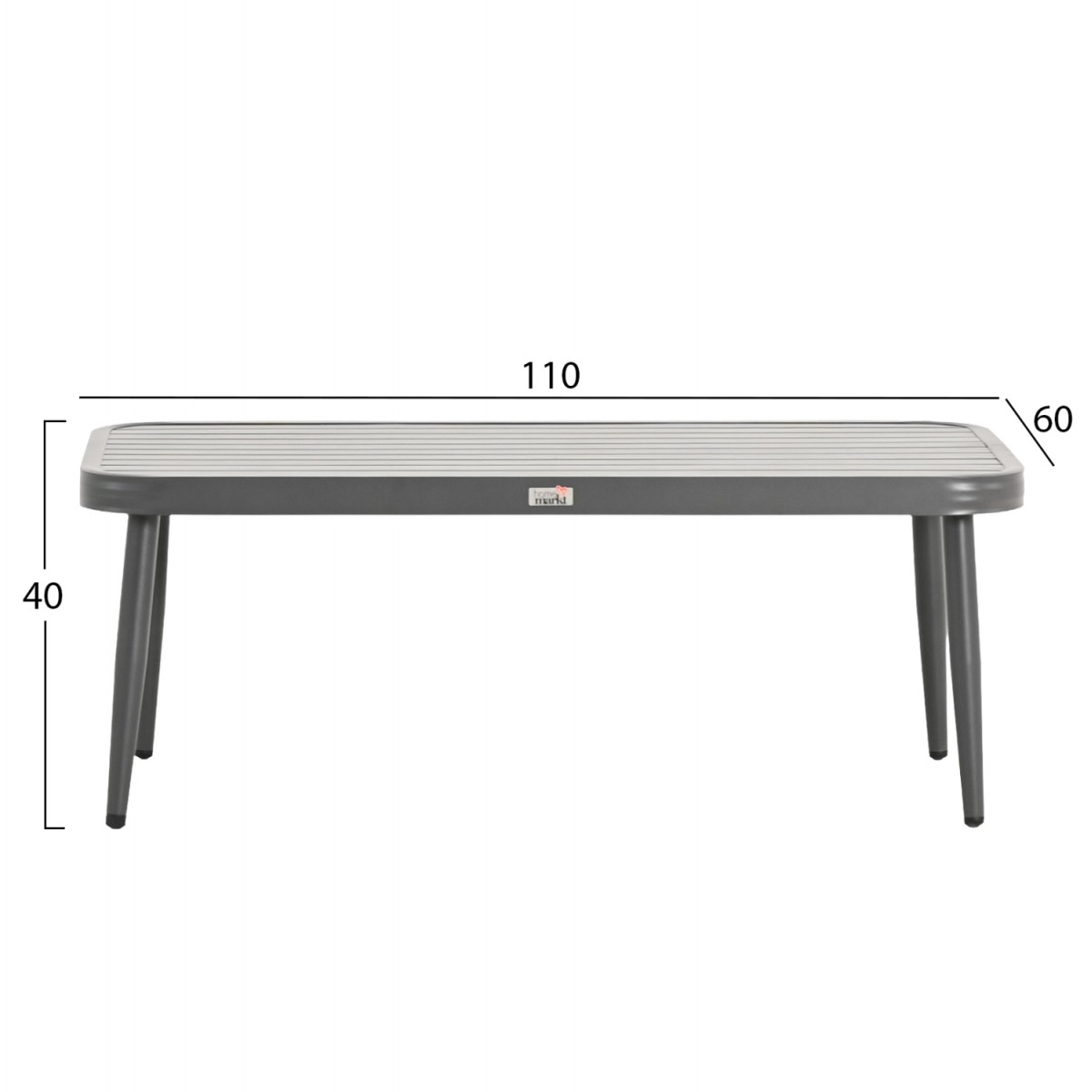 ΣΕΤ ΣΑΛΟΝΙ ΕΞ.ΧΩΡΟΥ 4 ΘΕΣΕΩΝ WILLA HM6505.01 ΑΛΟΥΜΙΝΙΟ-ΣΧΟΙΝΙ-ΜΑΞΙΛΑΡΙΑ ΣΕ ΓΚΡΙ