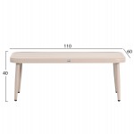 ΣΕΤ ΣΑΛΟΝΙ ΕΞ.ΧΩΡΟΥ 4 ΘΕΣΕΩΝ WILLA HM6505.02 ΑΛΟΥΜΙΝΙΟ-ΣΧΟΙΝΙ ΜΠΕΖ--ΜΑΞΙΛΑΡΙΑ ΓΚΡΙ