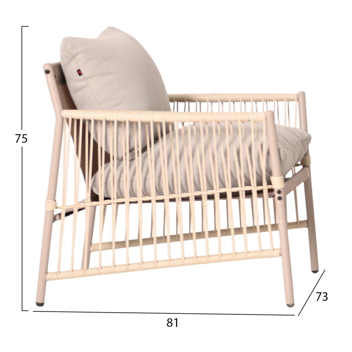 ΣΕΤ ΣΑΛΟΝΙ ΕΞ.ΧΩΡΟΥ 4 ΘΕΣΕΩΝ DEANDRA HM6507.02 ΣΑΜΠΑΝΙ ΜΕΤΑΛΛΟ--ΓΚΡΙ ΜΑΞΙΛΑΡΙΑ