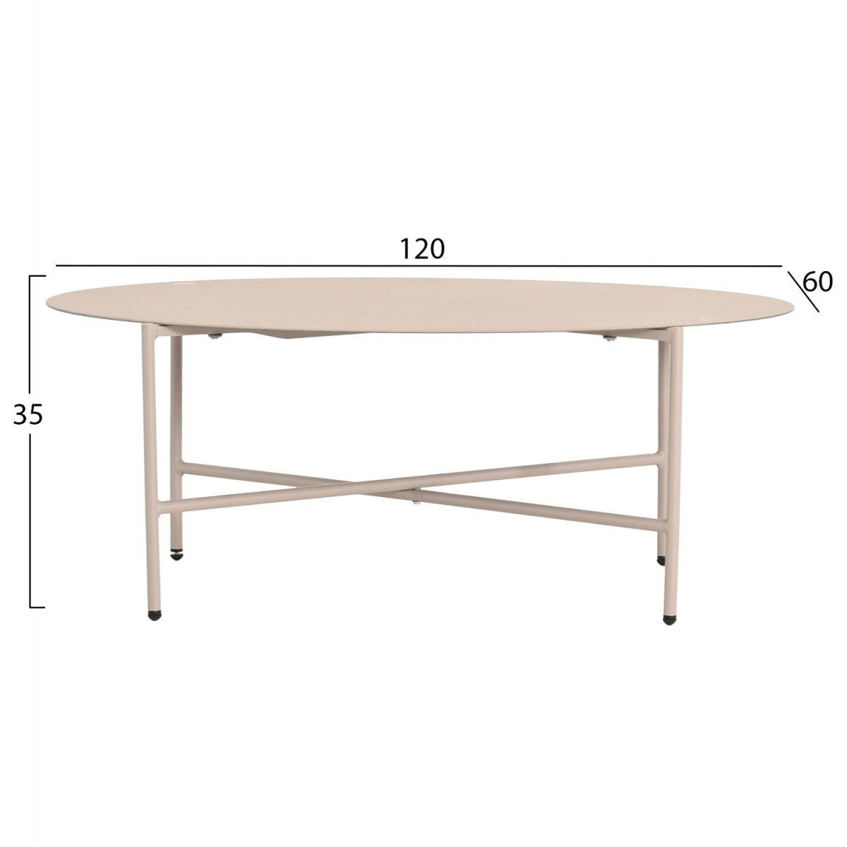 ΣΕΤ ΣΑΛΟΝΙ ΕΞ.ΧΩΡΟΥ 5Θ ELOWEN HM6508.02 ΑΛΟΥΜΙΝΙΟ-ΣΧΟΙΝΙ ΜΠΕΖ--ΜΑΞΙΛΑΡΙΑ ΓΚΡΙ