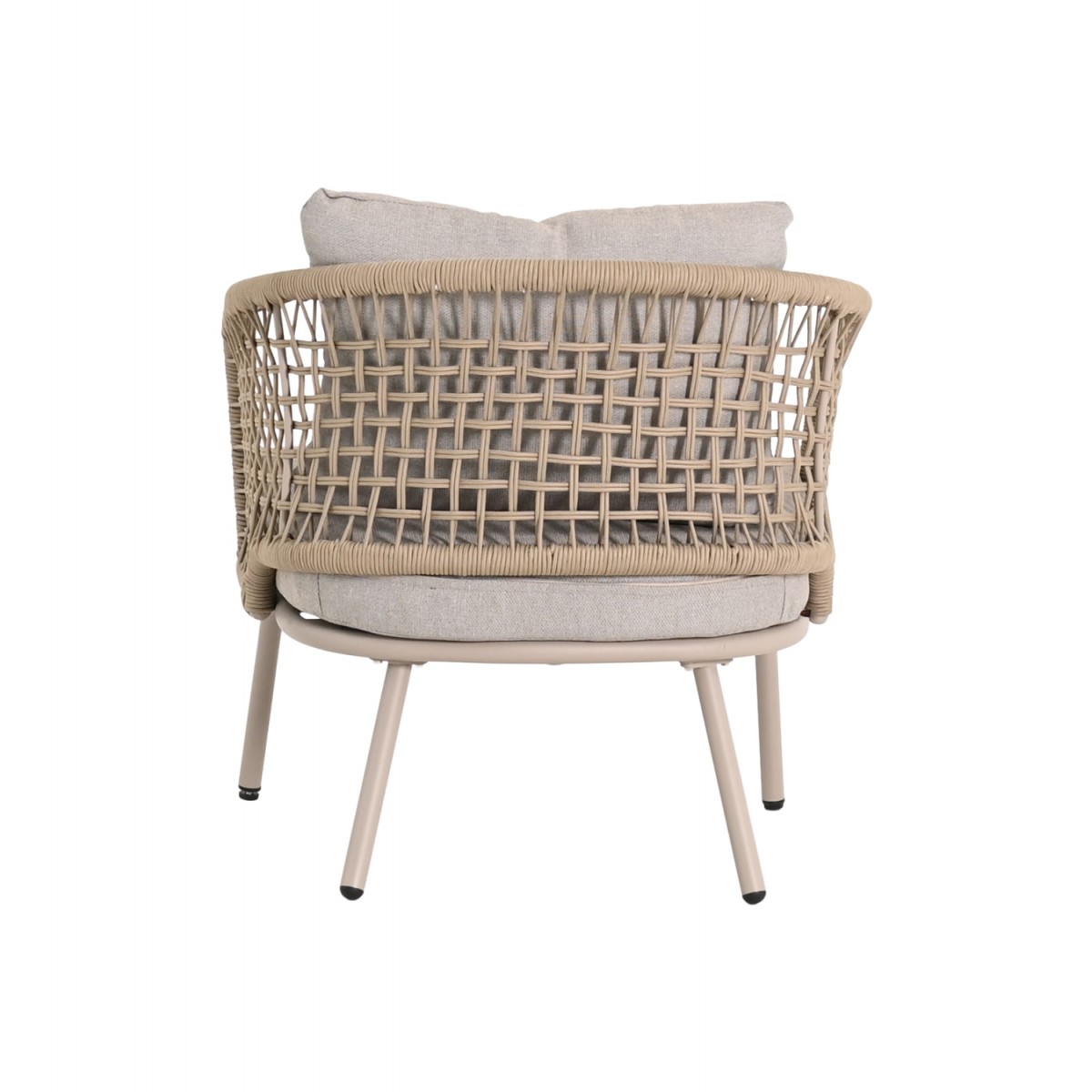 ΣΕΤ ΣΑΛΟΝΙ ΕΞ.ΧΩΡΟΥ 5Θ ELOWEN HM6508.02 ΑΛΟΥΜΙΝΙΟ-ΣΧΟΙΝΙ ΜΠΕΖ--ΜΑΞΙΛΑΡΙΑ ΓΚΡΙ