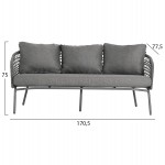 ΣΕΤ ΣΑΛΟΝΙ ΕΞ.ΧΩΡΟΥ 5Θ ELOWEN HM6508.01 ΑΛΟΥΜΙΝΙΟ-ΣΧΟΙΝΙ-ΜΑΞΙΛΑΡΙΑ-- ΓΚΡΙ