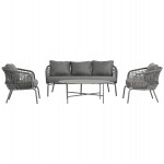 ΣΕΤ ΣΑΛΟΝΙ ΕΞ.ΧΩΡΟΥ 5Θ ELOWEN HM6508.01 ΑΛΟΥΜΙΝΙΟ-ΣΧΟΙΝΙ-ΜΑΞΙΛΑΡΙΑ-- ΓΚΡΙ