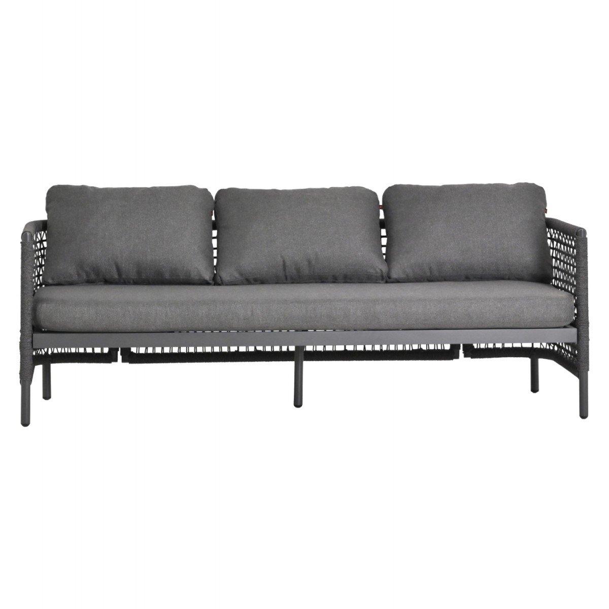 ΣΕΤ ΣΑΛΟΝΙ 4ΤΜΧ SONDRA HM6251.01 ΑΛΟΥΜΙΝΙΟ-ΣΧΟΙΝΙ-ΜΑΞΙΛΑΡΙΑ ΣΕ ΓΚΡΙ