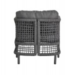 ΣΕΤ ΣΑΛΟΝΙ 4ΤΜΧ SONDRA HM6251.01 ΑΛΟΥΜΙΝΙΟ-ΣΧΟΙΝΙ-ΜΑΞΙΛΑΡΙΑ ΣΕ ΓΚΡΙ