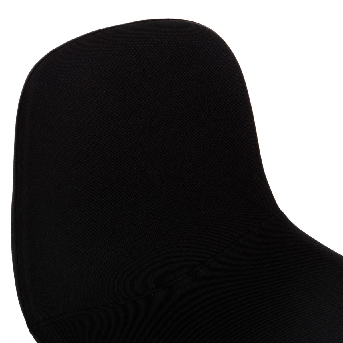 ΣΚΑΜΠΟ ΜΠΑΡ VINCENT HM9298.24 ΜΕΣΑΙΟΥ ΥΨΟΥΣ-ΜΑΥΡΟ ΥΦΑΣΜΑ-ΜΕΤΑΛΛΙΚΑ ΠΟΔΙΑ 43x50x92,5Υεκ