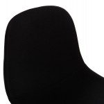 ΣΚΑΜΠΟ ΜΠΑΡ VINCENT HM9298.24 ΜΕΣΑΙΟΥ ΥΨΟΥΣ-ΜΑΥΡΟ ΥΦΑΣΜΑ-ΜΕΤΑΛΛΙΚΑ ΠΟΔΙΑ 43x50x92,5Υεκ