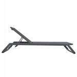 ΞΑΠΛΩΣΤΡΑ ΑΛΟΥΜΙΝΙΟΥ MARIMAR HM6562.01 ΣΚΕΛΕΤΟΣ & TEXTILENE ΓΚΡΙ 220x67.5x31.5Υεκ