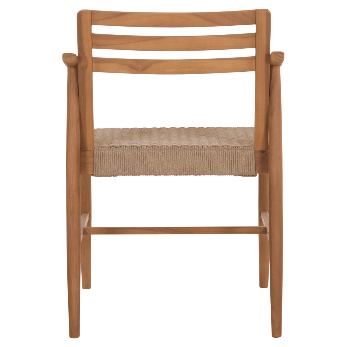 ΠΟΛΥΘΡΟΝΑ ΤΡΑΠΕΖΑΡΙΑΣ ROBIN HM18351 ΞΥΛΟ TEAK & ΣΧΟΙΝΙ VIRO ΦΥΣΙΚΟ 53,5x60x78Υεκ