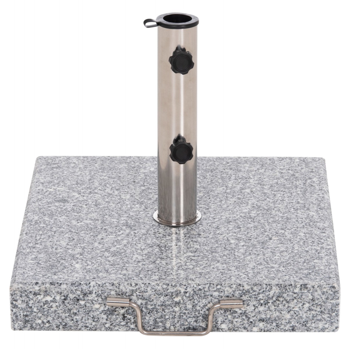 ΒΑΣΗ ΟΜΠΡΕΛΑΣ ΓΡΑΝΙΤΗ 40KG ΜΕ ΧΕΡΟΥΛΙ & ΡΟΔΕΣ HM6564--ΣΩΛΗΝΑΣ ΔΙΑΜΕΤΡΟΥ Φ48