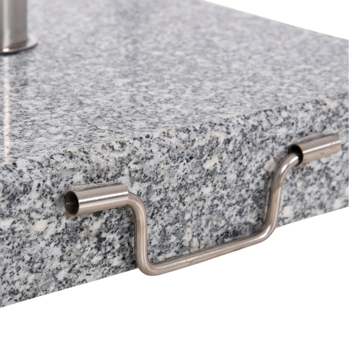 ΒΑΣΗ ΟΜΠΡΕΛΑΣ ΓΡΑΝΙΤΗ 40KG ΜΕ ΧΕΡΟΥΛΙ & ΡΟΔΕΣ HM6564--ΣΩΛΗΝΑΣ ΔΙΑΜΕΤΡΟΥ Φ48