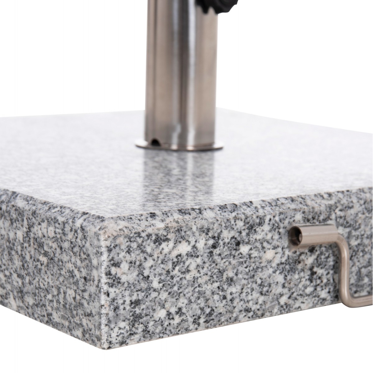 ΒΑΣΗ ΟΜΠΡΕΛΑΣ ΓΡΑΝΙΤΗ 40KG ΜΕ ΧΕΡΟΥΛΙ & ΡΟΔΕΣ HM6564--ΣΩΛΗΝΑΣ ΔΙΑΜΕΤΡΟΥ Φ48