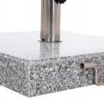 ΒΑΣΗ ΟΜΠΡΕΛΑΣ ΓΡΑΝΙΤΗ 40KG ΜΕ ΧΕΡΟΥΛΙ & ΡΟΔΕΣ HM6564--ΣΩΛΗΝΑΣ ΔΙΑΜΕΤΡΟΥ Φ48