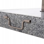 ΒΑΣΗ ΟΜΠΡΕΛΑΣ ΓΡΑΝΙΤΗ 60KG ΜΕ ΧΕΡΟΥΛΙ & ΡΟΔΕΣ HM6565--ΣΩΛΗΝΑΣ ΔΙΑΜΕΤΡΟΥ Φ58