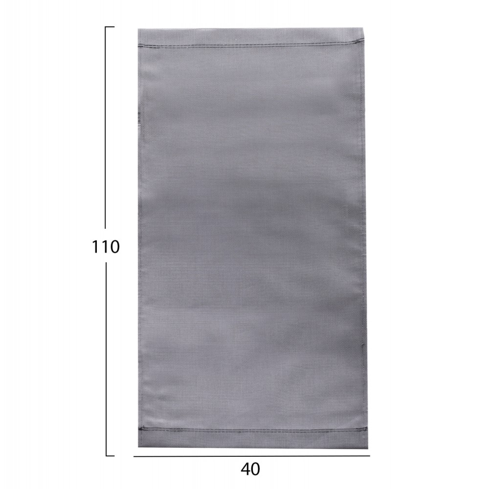 ΑΝΤΑΛΛΑΚΤΙΚΟ ΠΑΝΙ TEXTILENE 550gr/m2 2X1 ΓΚΡΙ ΓΙΑ ΣΕΖΛΟΝΓΚ ΛΗΜΝΟΣ HM5805.10Τ 110Χ40