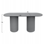 ΚΟΝΣΟΛΑ KENJI FIBER CEMENT ΣΕ ΓΚΡΙ HM6584.01 140x40x77Υεκ.