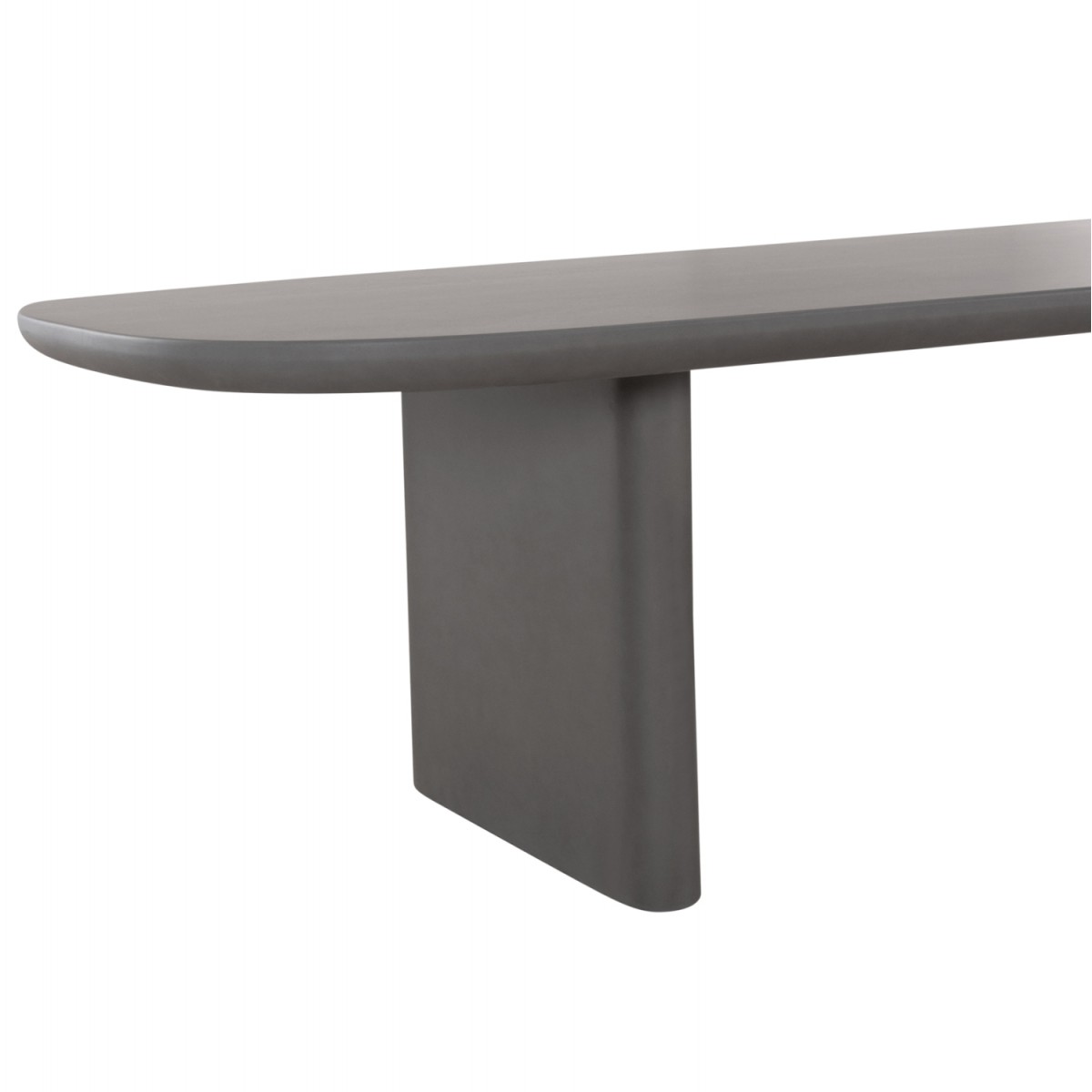 ΤΡΑΠΕΖΙ ΤΡΑΠΕΖΑΡΙΑΣ AZAMI HM6601.01 ΓΚΡΙ FIBER CEMENT 300x112x75Υεκ.