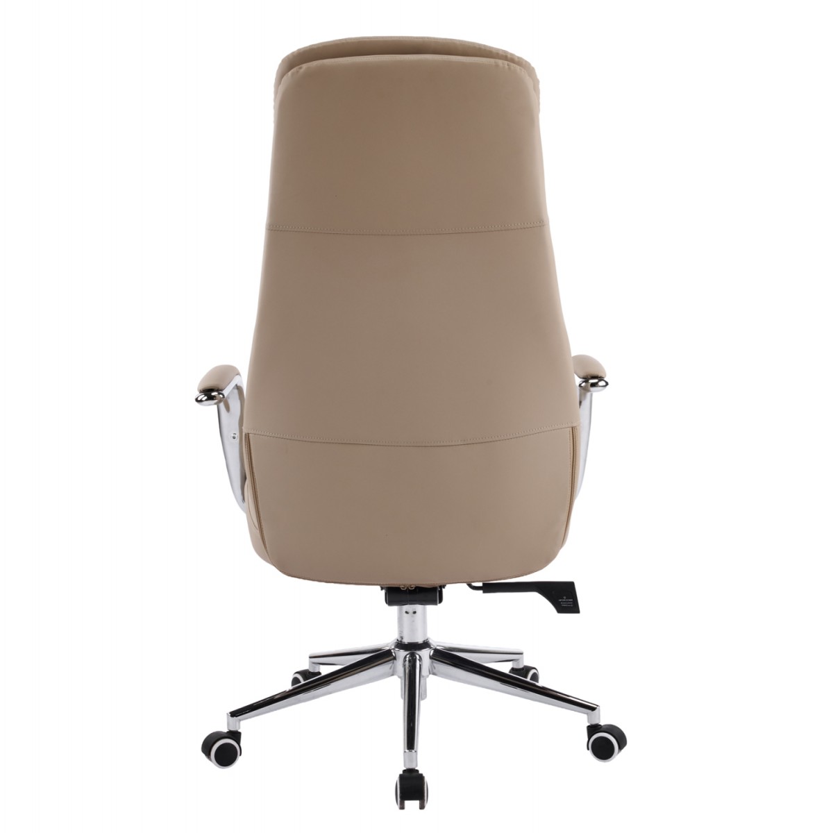 ΚΑΡΕΚΛΑ ΓΡΑΦΕΙΟΥ SONTY HM18354.02 ΜΠΕΖ PU ΔΕΡΜΑ--ΒΑΣΗ ΧΡΩΜΙΟΥ 64x68x125Υεκ