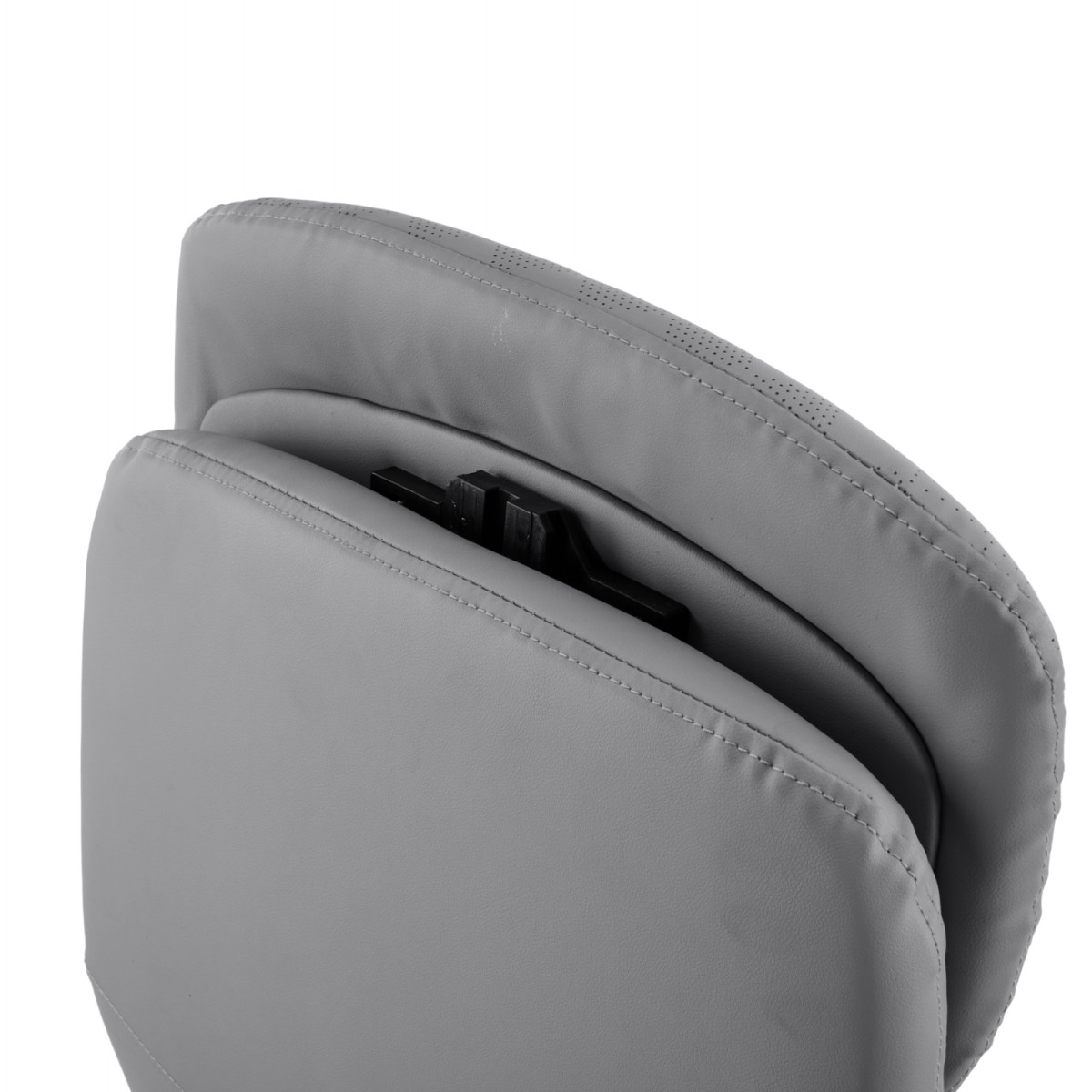 ΚΑΡΕΚΛΑ ΓΡΑΦΕΙΟΥ TEETER HM18355.10 ΓΚΡΙ PU ΔΕΡΜΑ--ΒΑΣΗ ΧΡΩΜΙΟΥ 67x66x121Υεκ