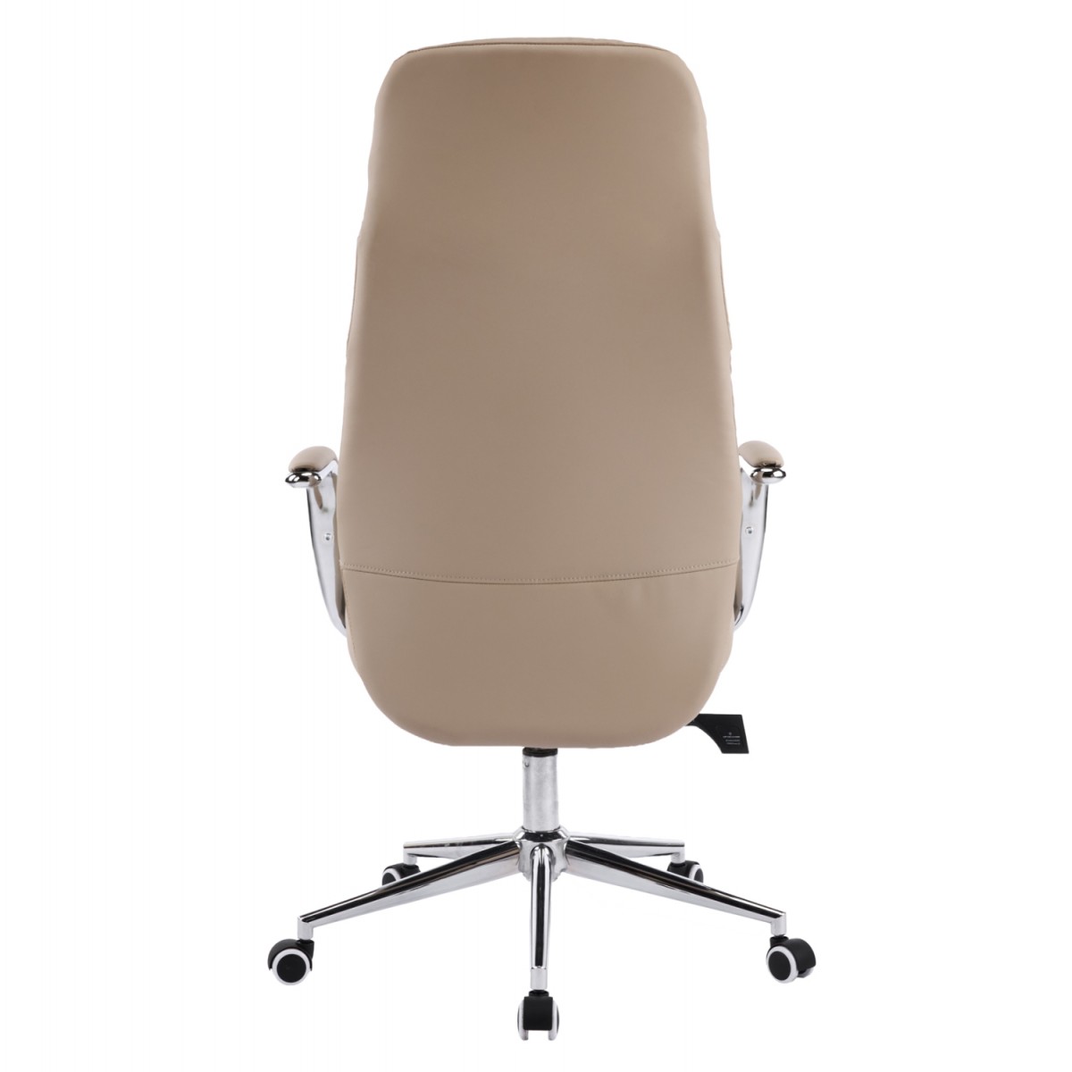 ΚΑΡΕΚΛΑ ΓΡΑΦΕΙΟΥ TEETER HM18355.02 ΜΠΕΖ PU ΔΕΡΜΑ--ΒΑΣΗ ΧΡΩΜΙΟΥ 67x66x121Υεκ