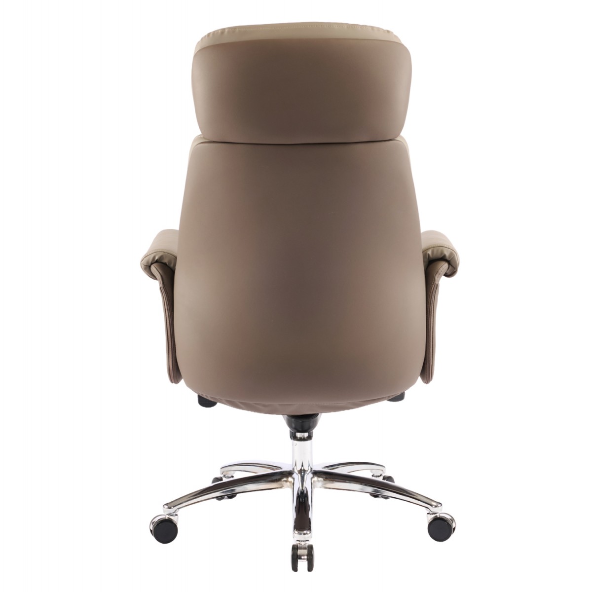 ΚΑΡΕΚΛΑ ΓΡΑΦΕΙΟΥ TOMLIN HM18358.02 ΜΠΕΖ-ΚΑΦΕ PU ΔΕΡΜΑ--ΒΑΣΗ ΧΡΩΜΙΟΥ 72x74x128Υεκ