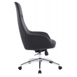 ΚΑΡΕΚΛΑ ΓΡΑΦΕΙΟΥ BEKKER HM18359.01 ΜΑΥΡΟ PU ΔΕΡΜΑ--ΒΑΣΗ ΧΡΩΜΙΟΥ 67x67x126Υεκ