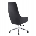 ΚΑΡΕΚΛΑ ΓΡΑΦΕΙΟΥ BEKKER HM18359.01 ΜΑΥΡΟ PU ΔΕΡΜΑ--ΒΑΣΗ ΧΡΩΜΙΟΥ 67x67x126Υεκ