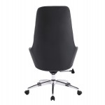 ΚΑΡΕΚΛΑ ΓΡΑΦΕΙΟΥ BEKKER HM18359.01 ΜΑΥΡΟ PU ΔΕΡΜΑ--ΒΑΣΗ ΧΡΩΜΙΟΥ 67x67x126Υεκ