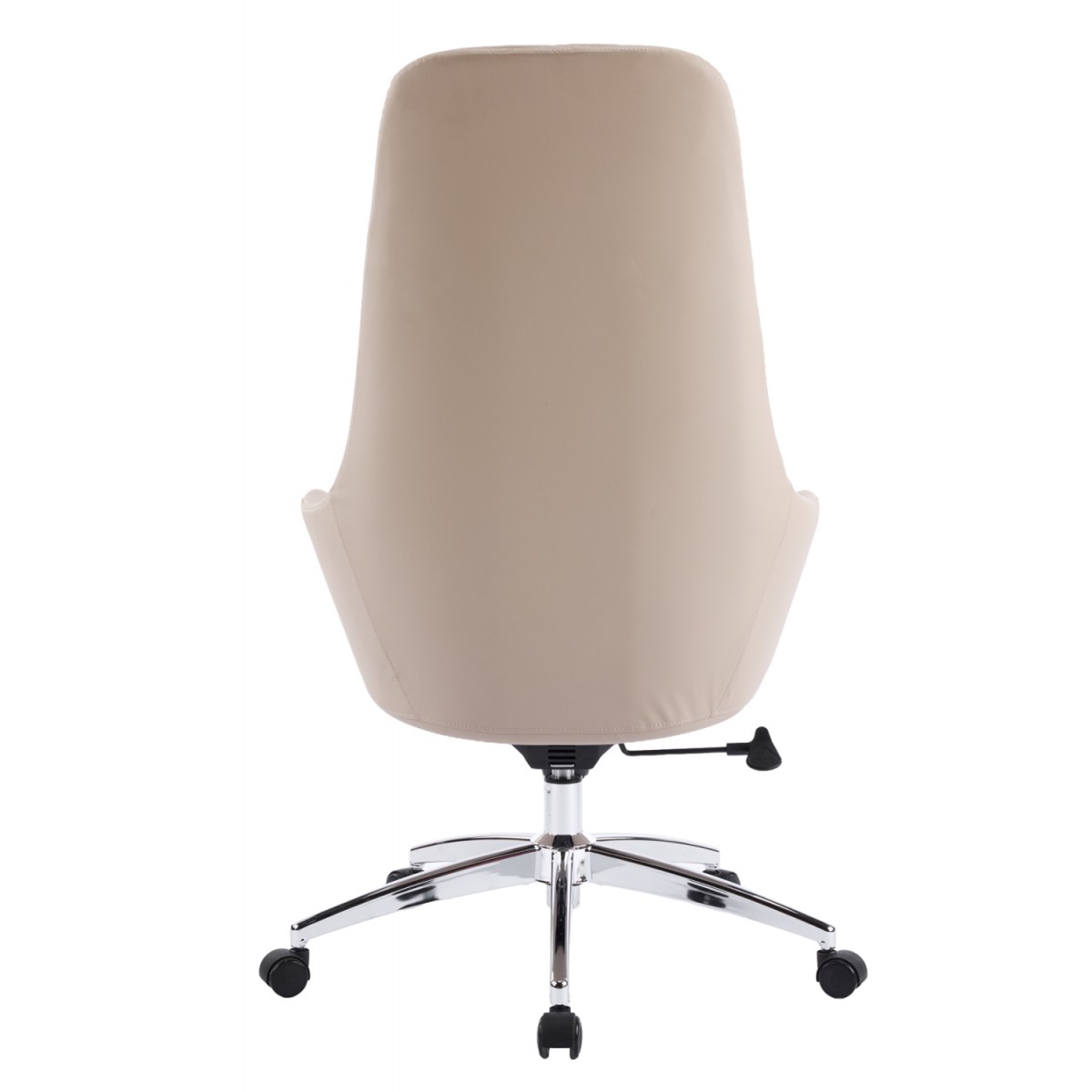 ΚΑΡΕΚΛΑ ΓΡΑΦΕΙΟΥ BEKKER HM18359.02 ΜΠΕΖ PU ΔΕΡΜΑ--ΒΑΣΗ ΧΡΩΜΙΟΥ 67x67x126Υεκ