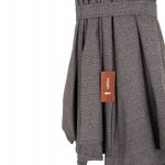 ΑΝΤΑΛΛΑΚΤΙΚΟ SPUN POLYESTER ΠΑΝΙ ΓΚΡΙ Φ300εκ. ΓΙΑ ΟΜΠΡΕΛΑ HM6603.01 (στρογγυλή)