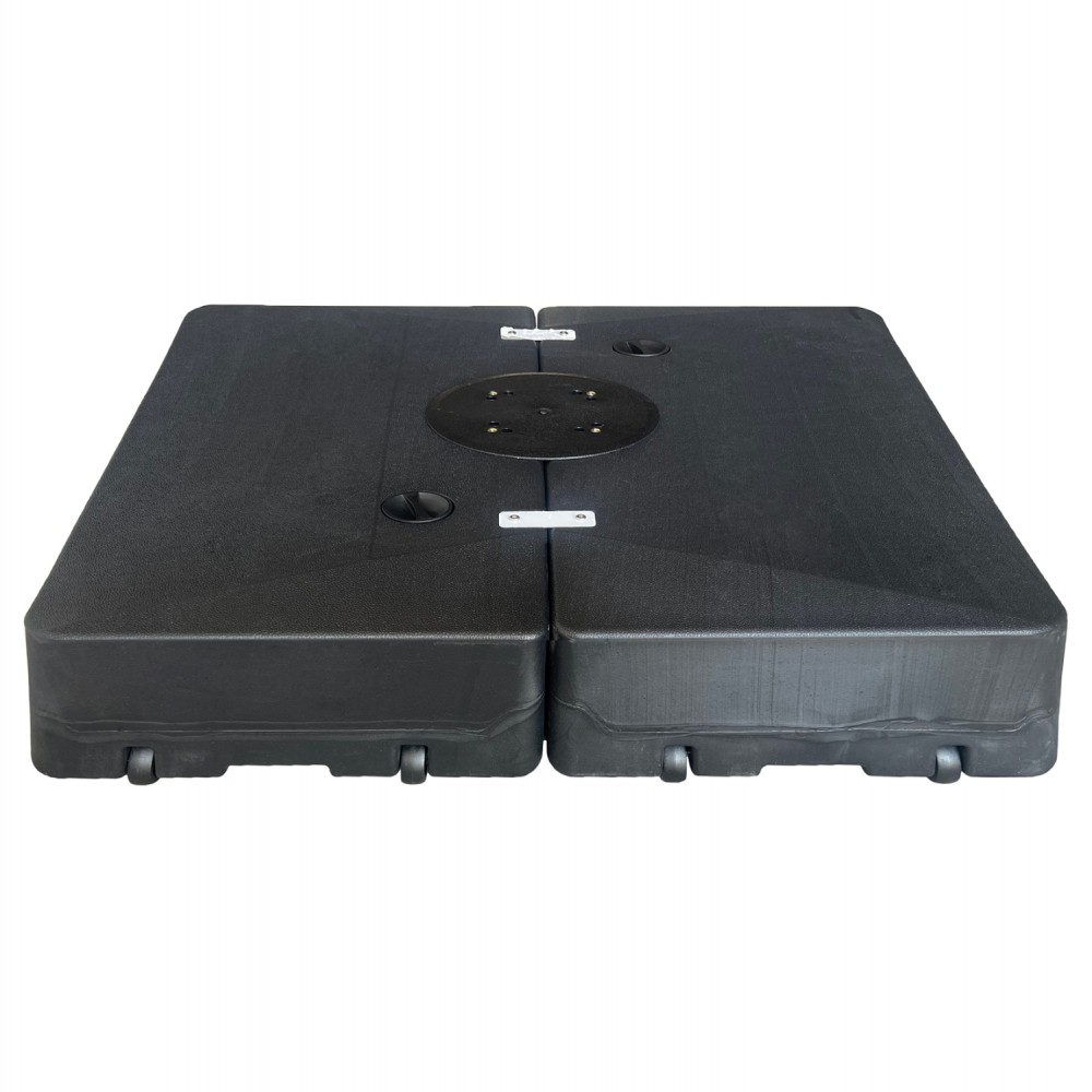 ΒΑΣΗ ΟΜΠΡΕΛΑΣ HM6608 ΠΟΛΥΑΙΘΥΛΕΝΙΟΥ ΣΕ ΜΑΥΡΟ ΧΡΩΜΑ 98x98x18Υεκ.