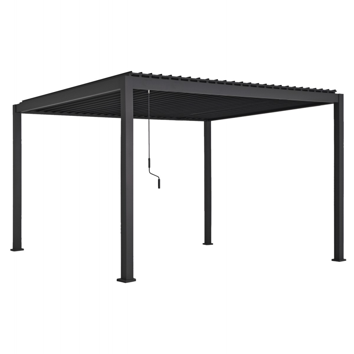 ΒΙΟΚΛΙΜΑΤΙΚΗ ΠΕΡΓΚΟΛΑ ΑΛΟΥΜΙΝΙΟΥ DOMECIL HM6612.01 ΜΕ ΜΕΤΑΛ. ΠΕΡΣΙΔΕΣ--300x400x240Υ