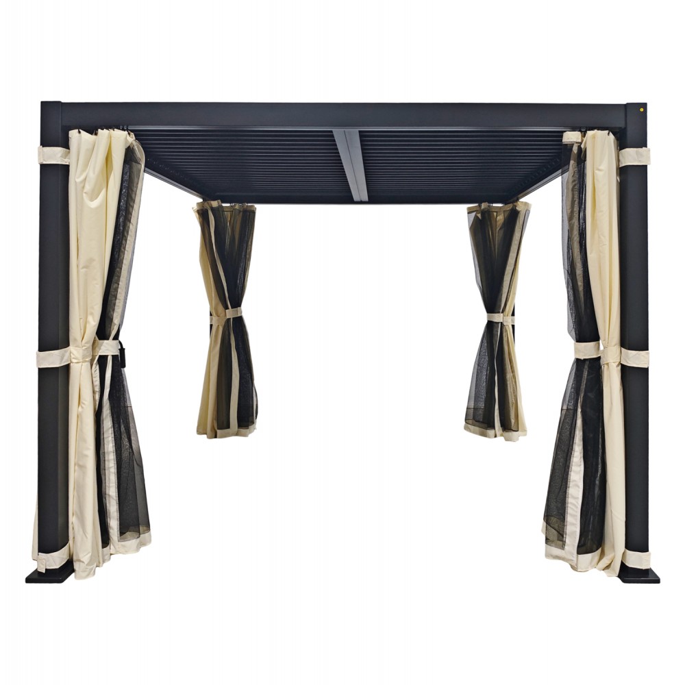 ΚΟΥΝΟΥΠΙΕΡΑ-ΚΟΥΡΤΙΝΑ QUITO HM6613 ΓΙΑ ΠΕΡΓΚΟΛΕΣ 3X3X2,4μ