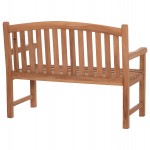 ΠΑΓΚΑΚΙ ΚΗΠΟΥ 2ΘΕΣΙΟ ELENA HM6651 ΞΥΛΟ TEAK--ΦΥΣΙΚΟ 120x60x95Υεκ.