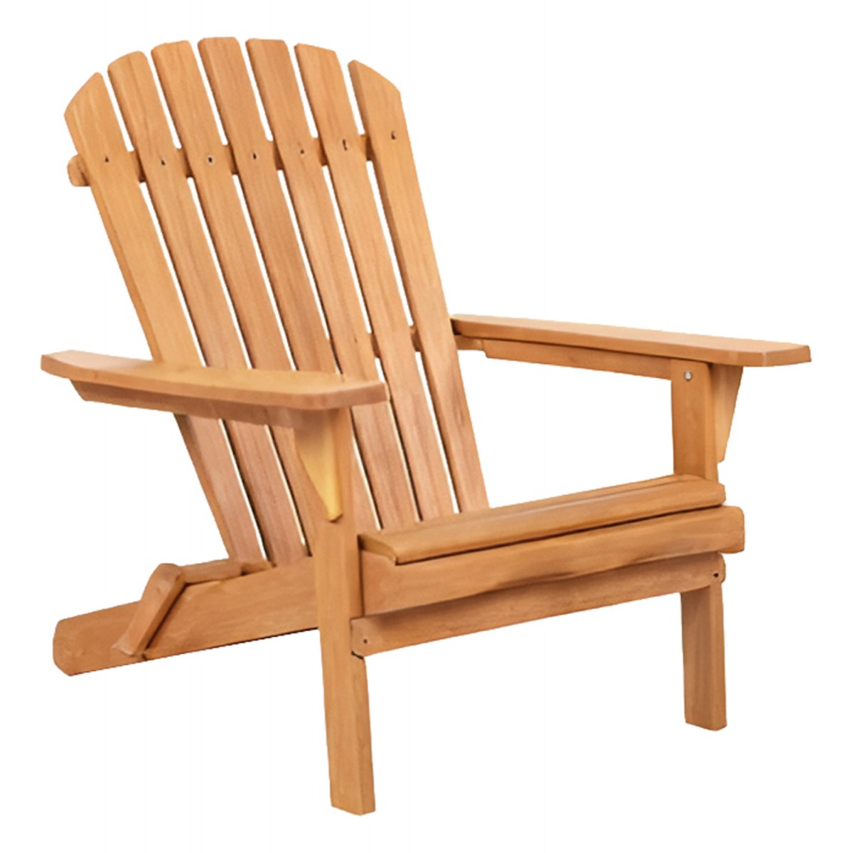 ΠΟΛΥΘΡΟΝΑ LOUNGE ΠΤΥΣΣΟΜΕΝΗ SKALL HM6619 ΞΥΛΟ TEAK ΦΥΣΙΚΟ 70x89x95Υεκ.