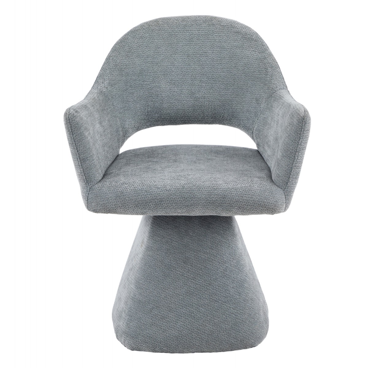 ΠΟΛΥΘΡΟΝΑ ΤΡΑΠΕΖΑΡΙΑΣ ΠΕΡΙΣΤΡΕΦΟΜΕΝΗ SIMA HM18360.01 ΓΚΡΙ ΥΦΑΣΜΑ 64x61x84,5Υεκ