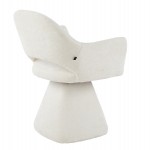 ΠΟΛΥΘΡΟΝΑ ΤΡΑΠΕΖΑΡΙΑΣ ΠΕΡΙΣΤΡΕΦΟΜΕΝΗ SIMA HM18360.02 ΕΚΡΟΥ ΥΦΑΣΜΑ 64x61x84,5Υεκ