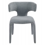 ΠΟΛΥΘΡΟΝΑ ΤΡΑΠΕΖΑΡΙΑΣ BIEN HM18361.01 ΑΝΟΙΧΤΟ ΓΚΡΙ ΥΦΑΣΜΑ 49,5x55,5x76Υ εκ.