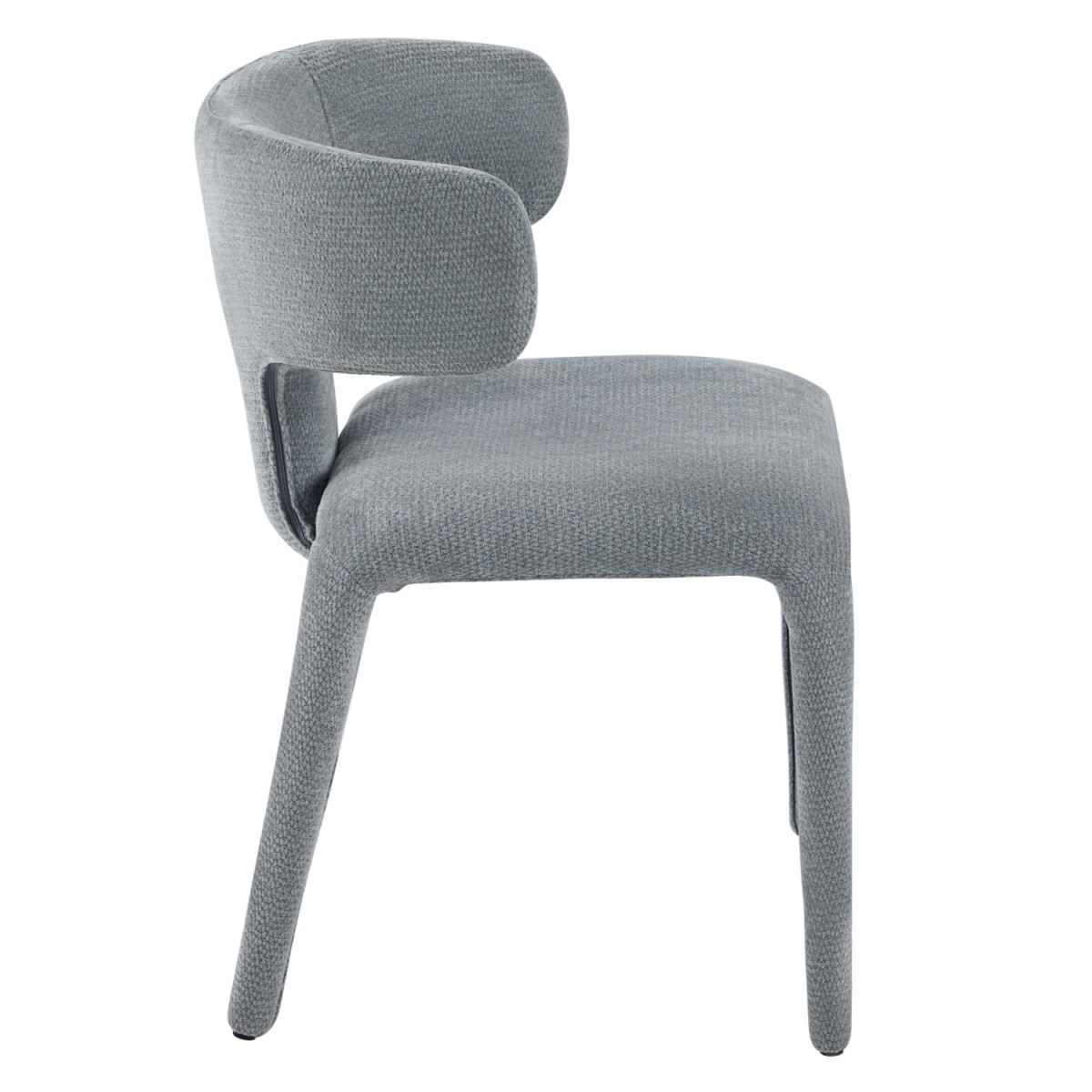 ΠΟΛΥΘΡΟΝΑ ΤΡΑΠΕΖΑΡΙΑΣ BIEN HM18361.01 ΑΝΟΙΧΤΟ ΓΚΡΙ ΥΦΑΣΜΑ 49,5x55,5x76Υ εκ.