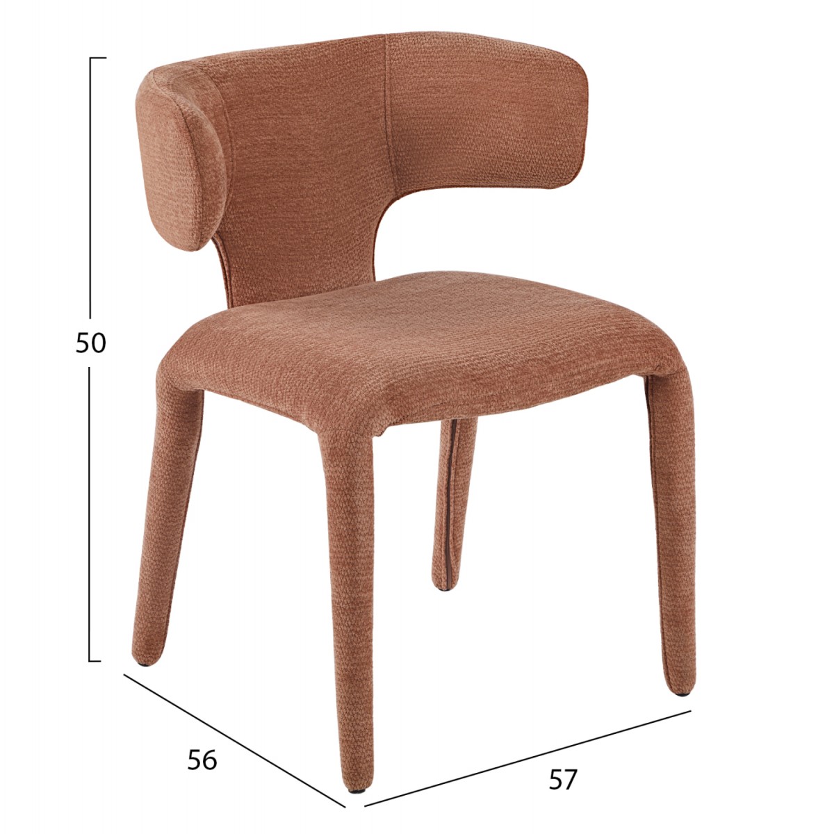 ΠΟΛΥΘΡΟΝΑ ΤΡΑΠΕΖΑΡΙΑΣ BIEN HM18361.03 ΤΕΡΑΚΟΤΑ ΥΦΑΣΜΑ 49,5x55,5x76Υεκ.