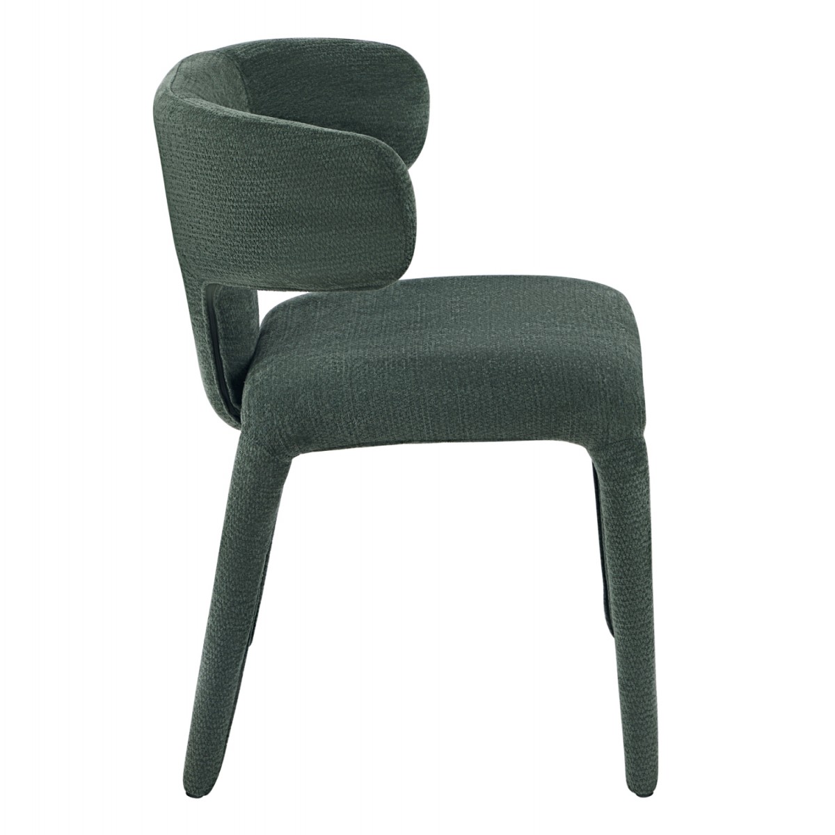 ΠΟΛΥΘΡΟΝΑ ΤΡΑΠΕΖΑΡΙΑΣ BIEN HM18361.04 ΠΡΑΣΙΝΟ ΥΦΑΣΜΑ 49,5x55,5x76Υεκ.