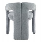 ΠΟΛΥΘΡΟΝΑ ΤΡΑΠΕΖΑΡΙΑΣ NEZA HM18362.01 ΑΝΟΙΧΤΟ ΓΚΡΙ ΥΦΑΣΜΑ 64x60x76,5Υεκ