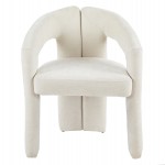 ΠΟΛΥΘΡΟΝΑ ΤΡΑΠΕΖΑΡΙΑΣ NEZA HM18362.02 ΕΚΡΟΥ ΥΦΑΣΜΑ 64x50x76,5Υ εκ.